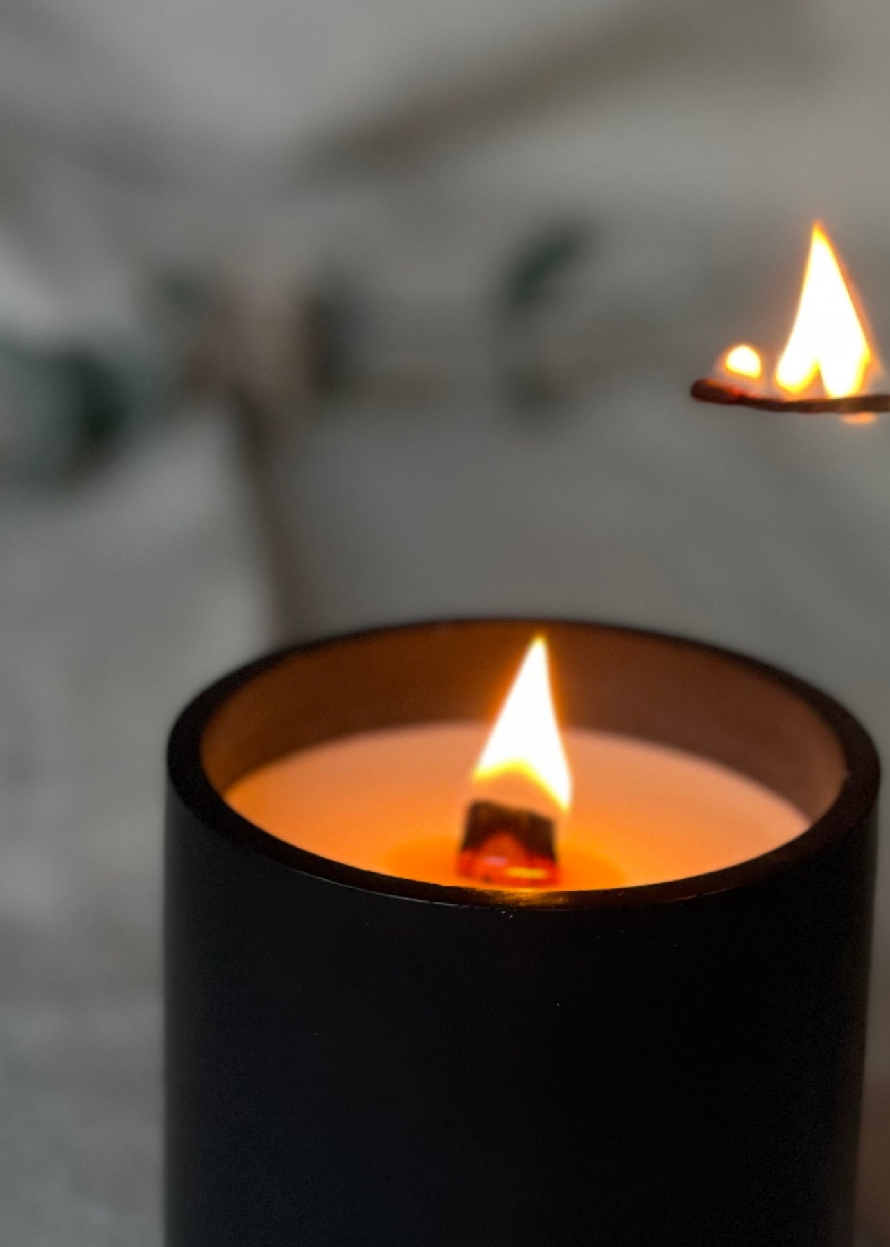 The Simple Concrete Candle