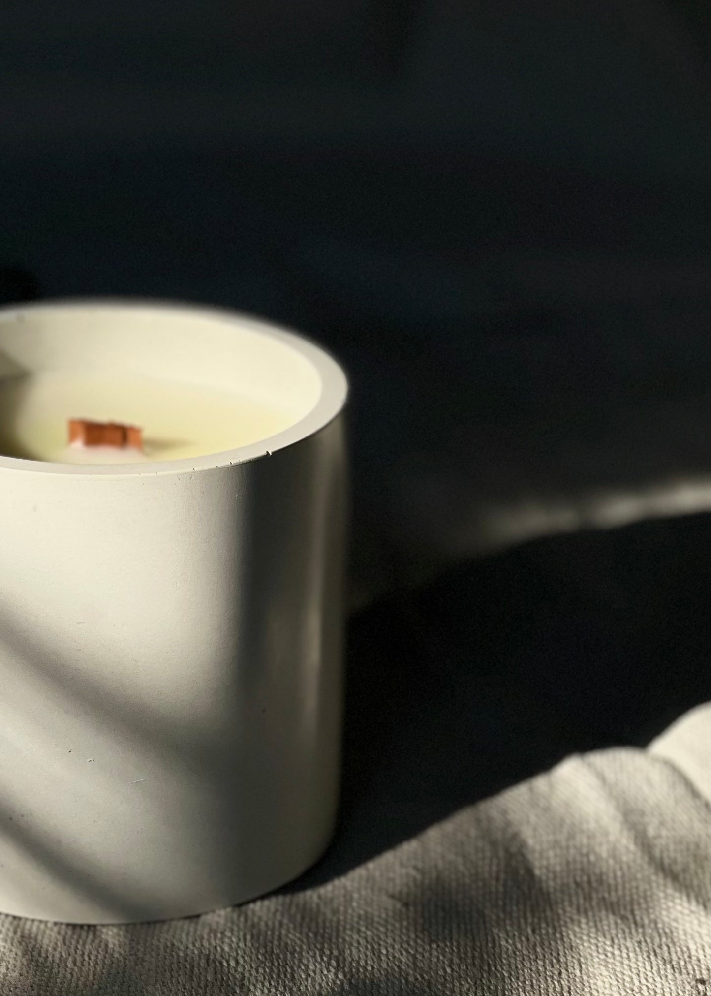 The Simple Concrete Candle