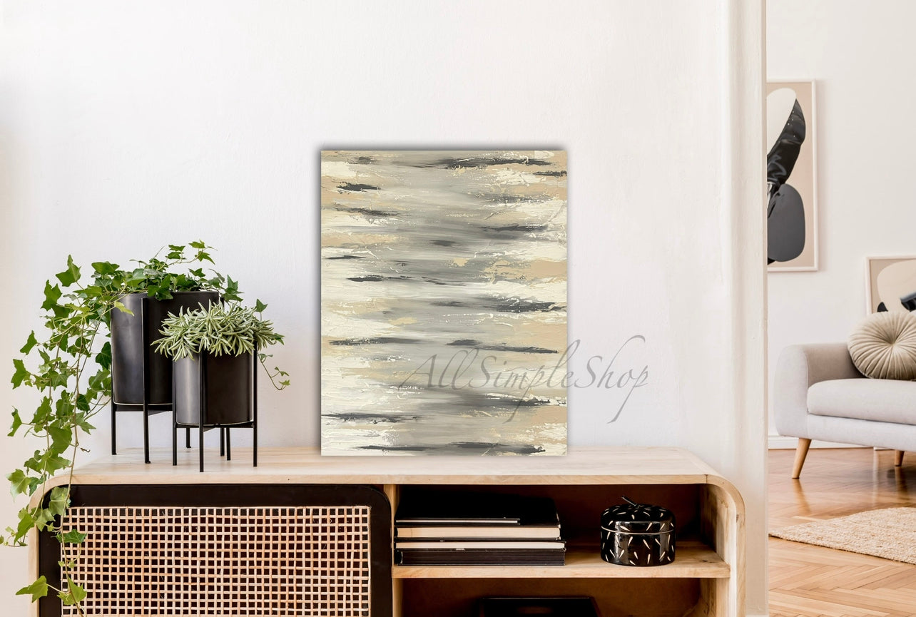 Abstract 3D Textured Wall Art