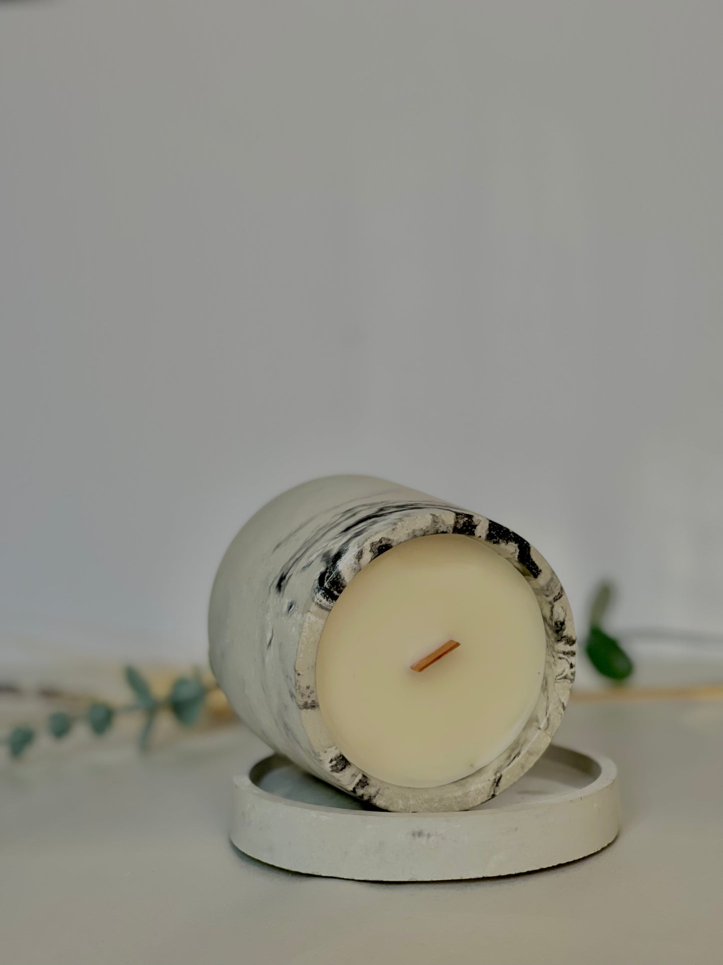 Marbella Concrete Candle